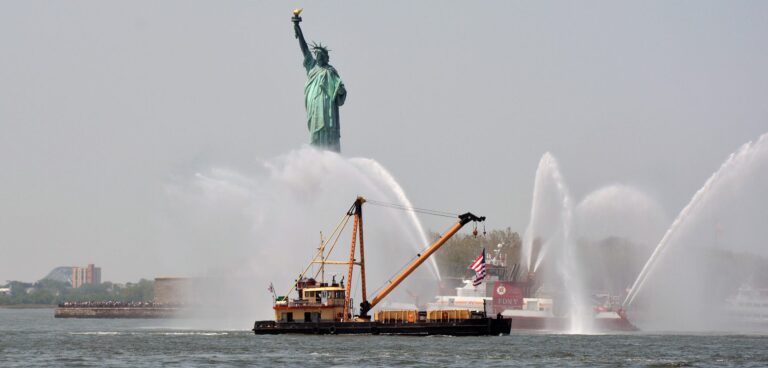 US Army hybrid harbor vessel out for tender