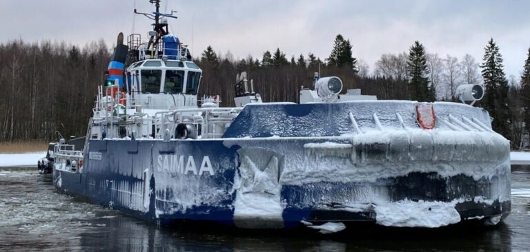 Finland launches hybrid icebreaker