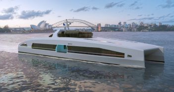 Austal Australia debuts fast electric ferry