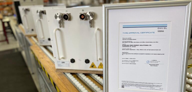 Sterling PlanB receives certification for preventing thermal runaway