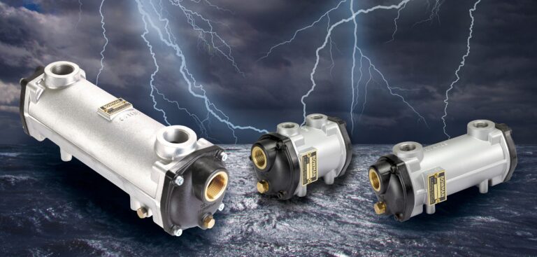 Titanium heat exchanger range for electric and hybrid marine propulsion