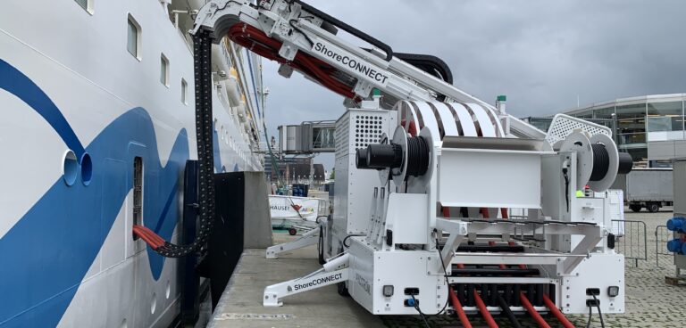 Kiel gains sustainable shore power for cruise ships