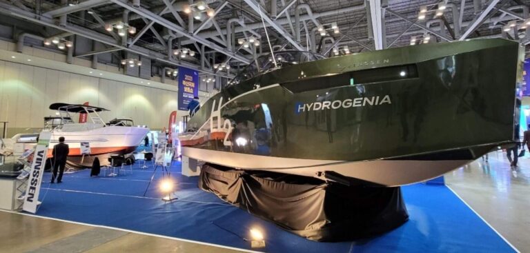 South Korea unveils its first commercialized hydrogen-electric vessel