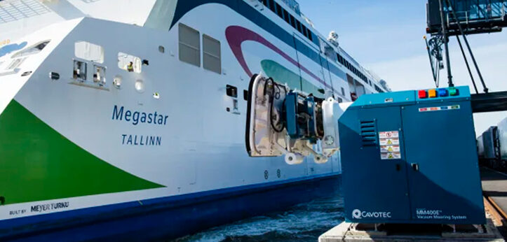 Automated mooring systems emission reduction quantified in Helsinki