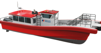 Hybrid propulsion daughter craft for UK offshore wind industry