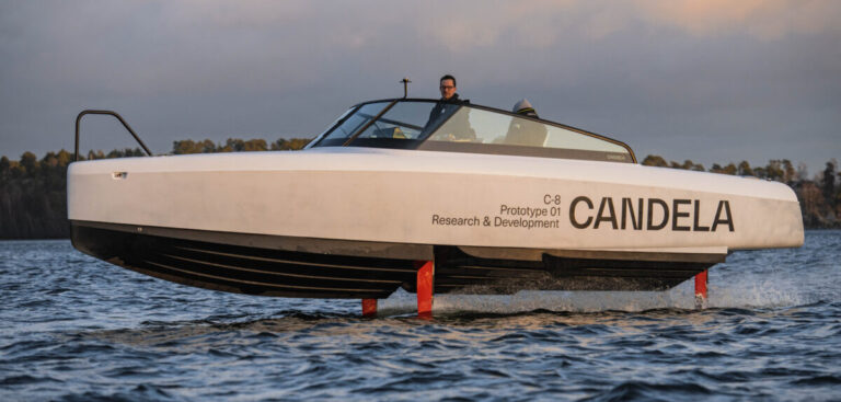 Maiden flight for Candela C-8