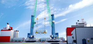 All-electric mobile harbor cranes for Port of San Diego