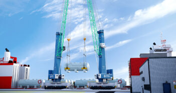 All-electric mobile harbor cranes for Port of San Diego