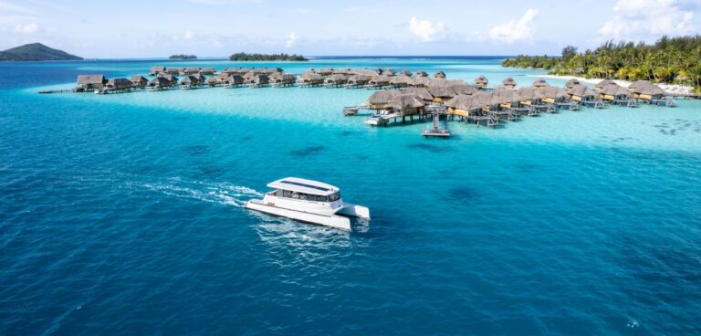 Resort Bora Bora deploys two electric Soel Yachts ferries