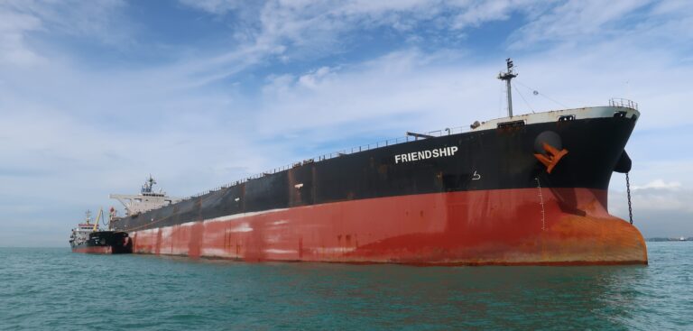 First marine biofuel bunker delivery by TotalEnergies Marine Fuels in Singapore