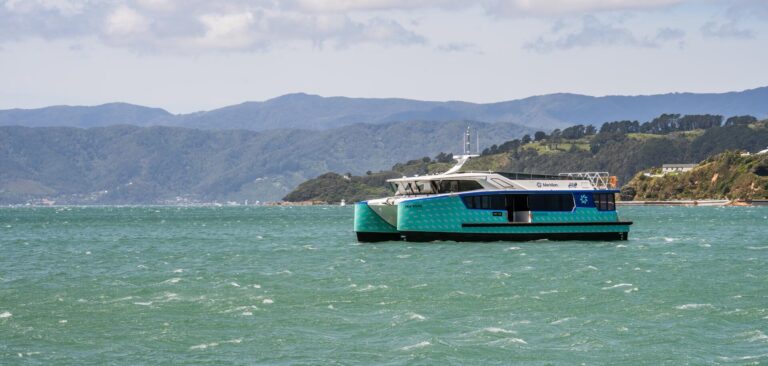 New Zealand’s first fully electric commuter ferry completes inaugural roundtrip