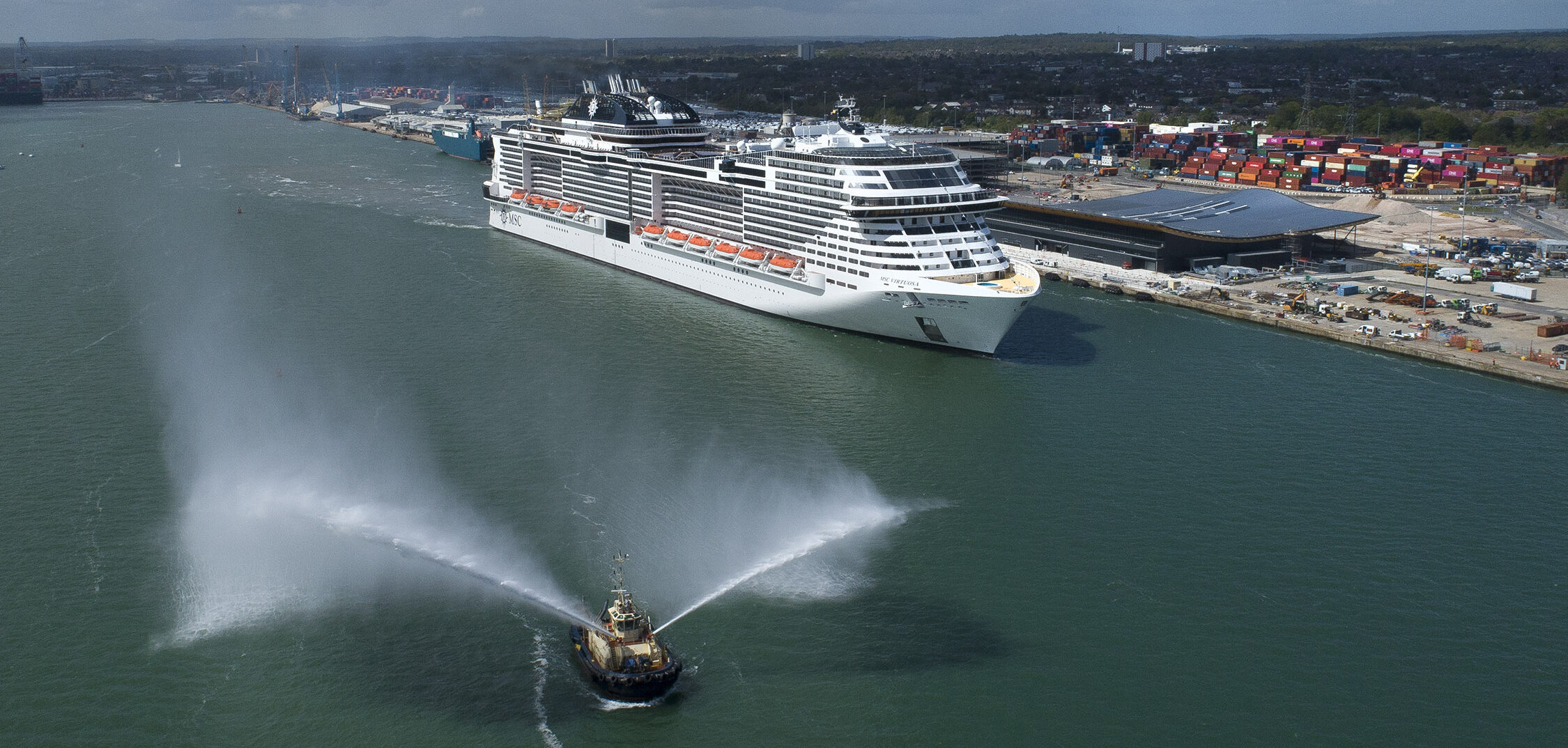 MSC’s cruise division to increase its use of shore power connections