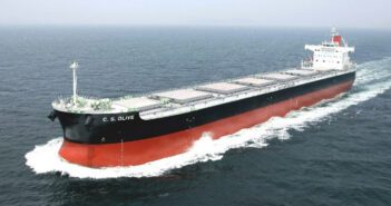 Sea trials for Panamax bulk carrier using biofuel