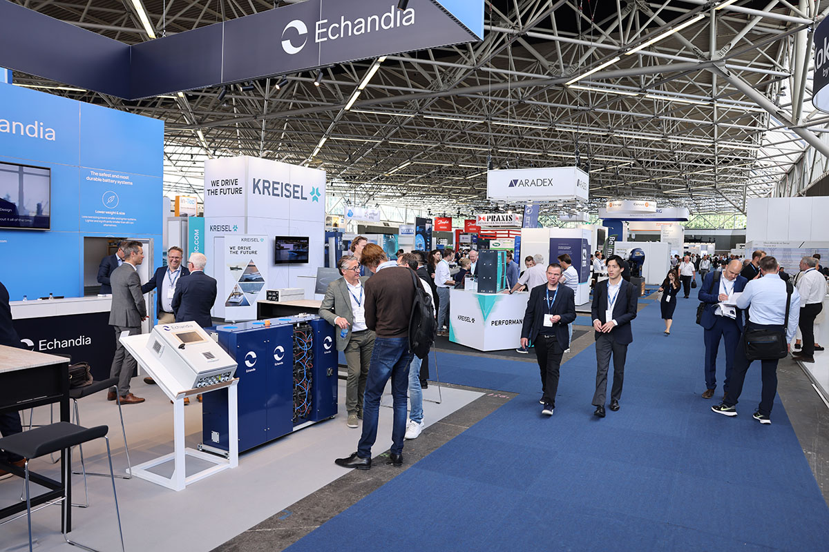 EXPO NEWS Live from Day 2 in Amsterdam! Electric Hybrid Marine