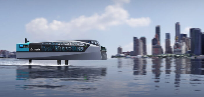 Artemis Technologies presents new 100% electric passenger ferry