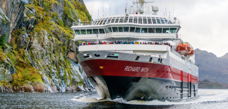 Hurtigruten Norway launches its first hybrid ship