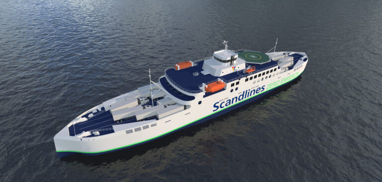 Scandlines holds keel-laying ceremony for emissions-free ferry