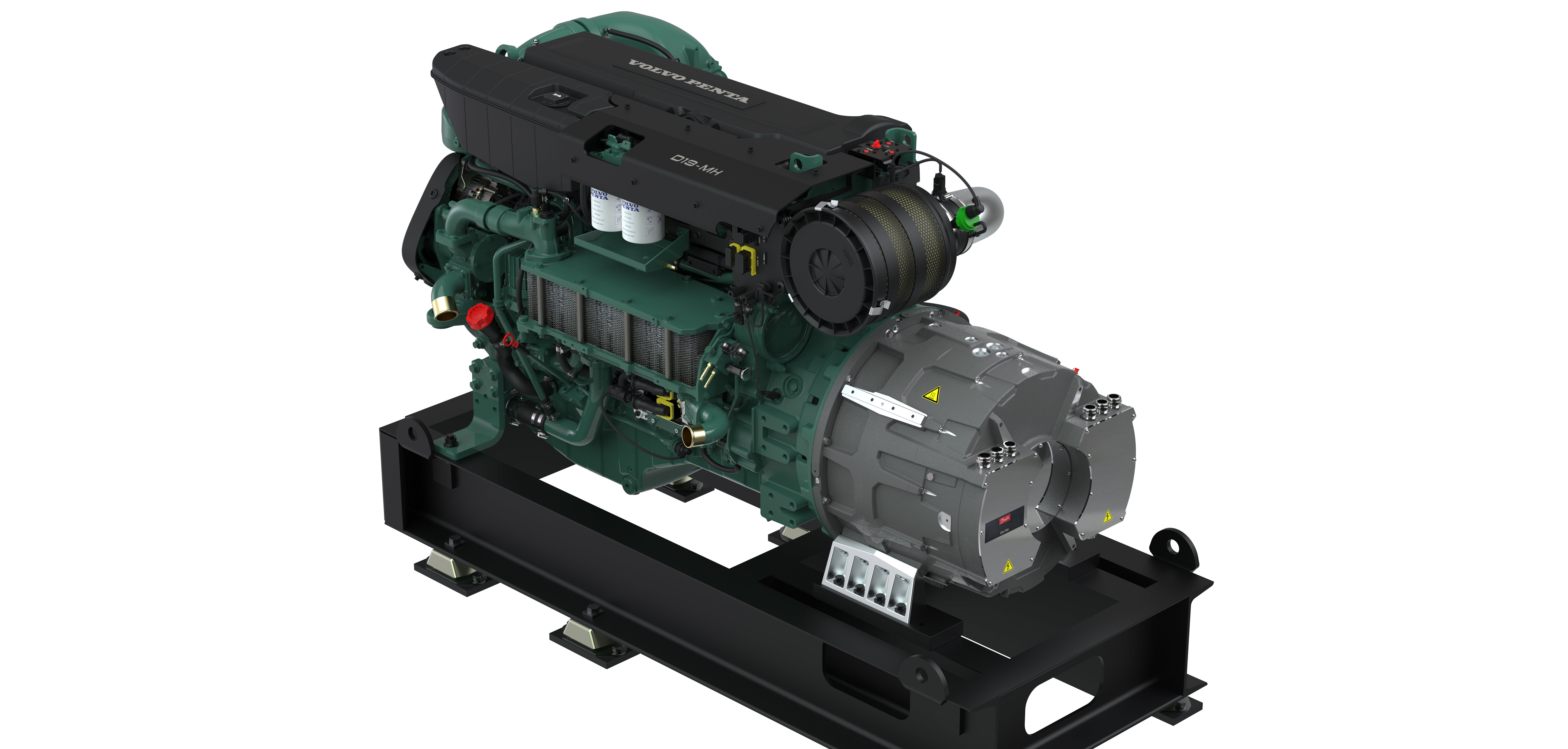 Latest variablespeed marine generator sets from Volvo Penta Electric