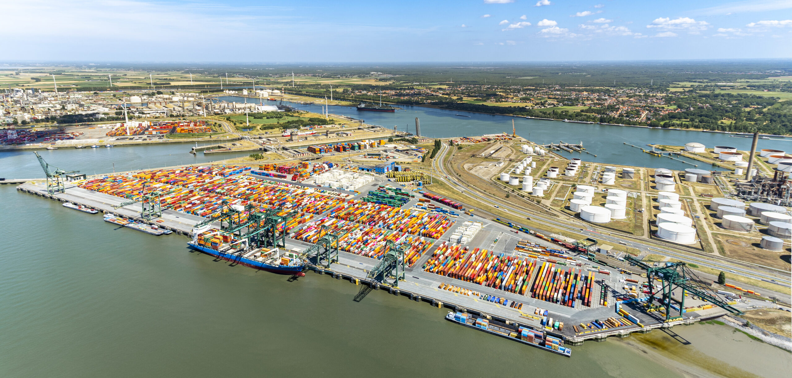 Renewal of Europa Terminal at Port of AntwerpBruges begins to improve sustainability Electric