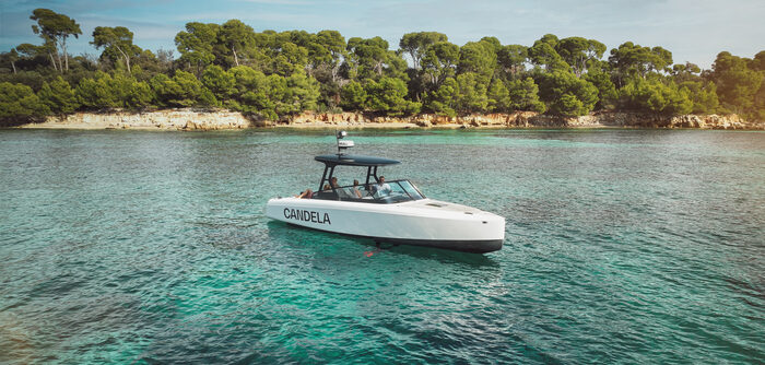 Candela launches T-top version of all-electric C-8 hydrofoiling vessel