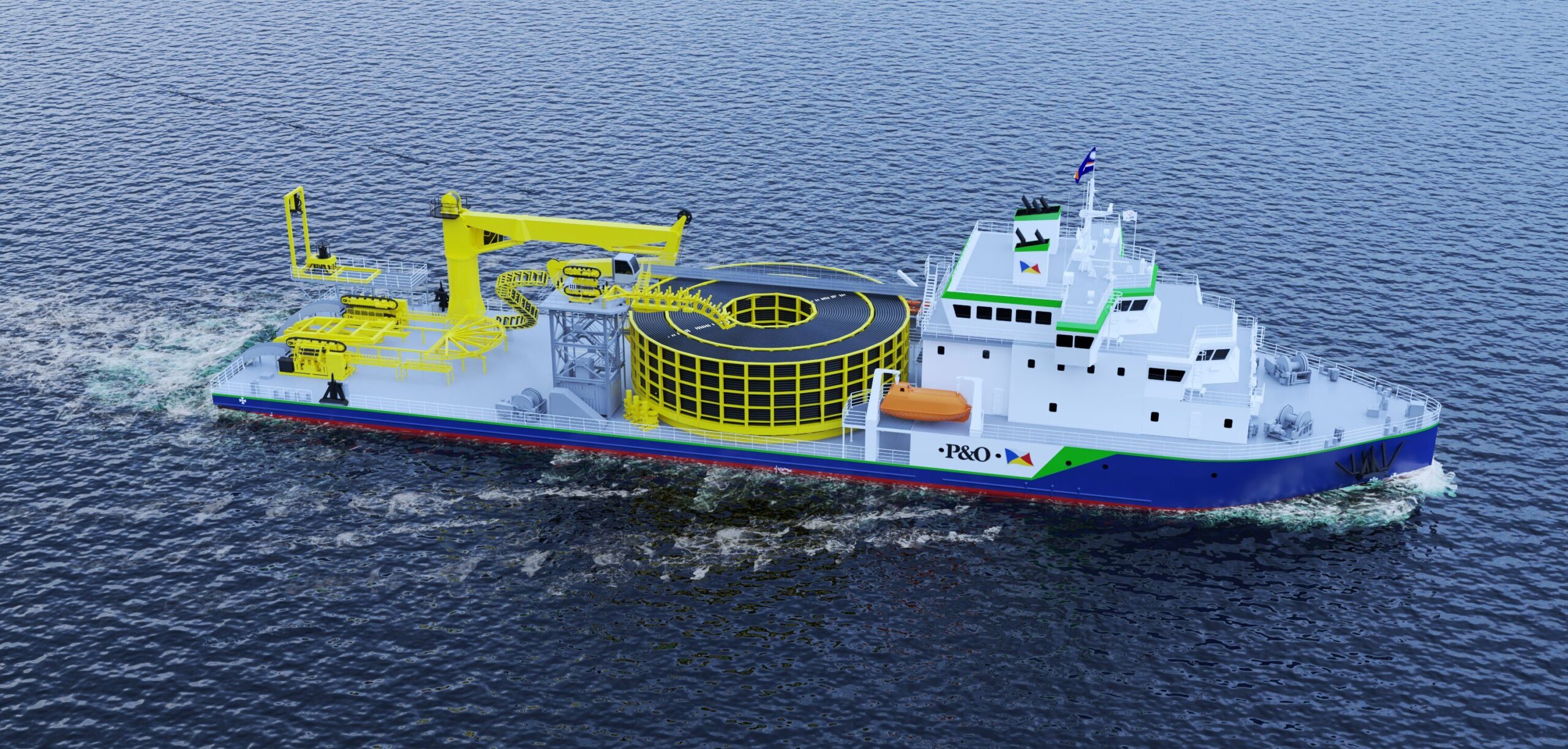 P&O Maritime Logistics announces zeroemission cablelaying vessel