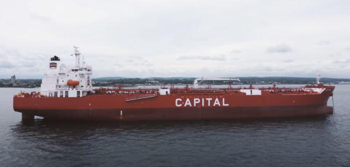 Capital Ship Management takes delivery of LNG-ready tanker with sustainable notations
