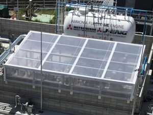 Mitsubishi Shipbuilding delivers ammonia fuel supply system to Japan Engine Corporation