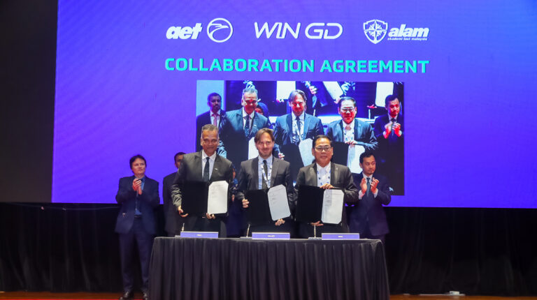 WinGD and AET sign ammonia engines and training agreement