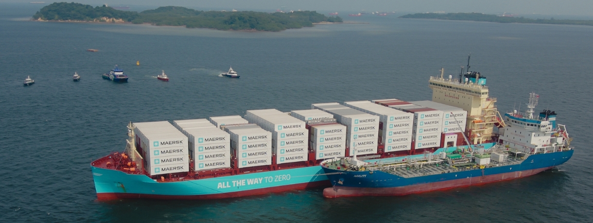 Maersk and Hong Lam Marine conduct containership methanol bunkering in ...