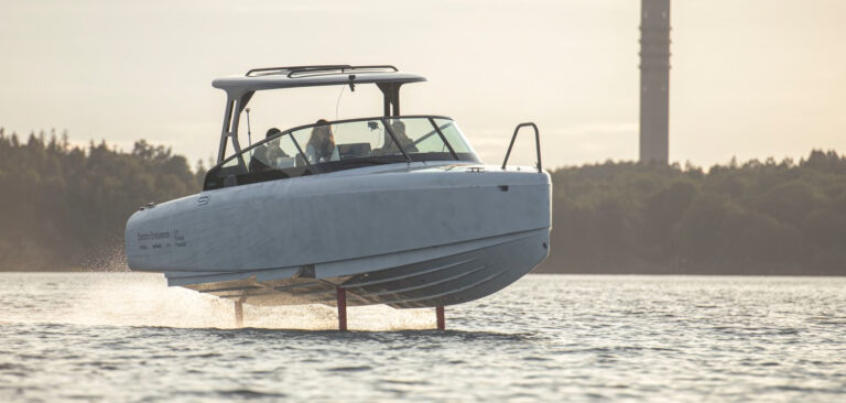 Candela’s foiling craft breaks world record for longest distance driven by an electric boat in a day