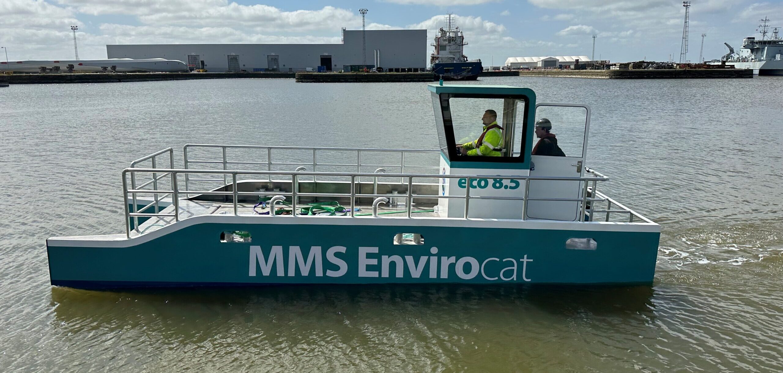 MMS Workboats unveils electric plastic and debris collection vessel