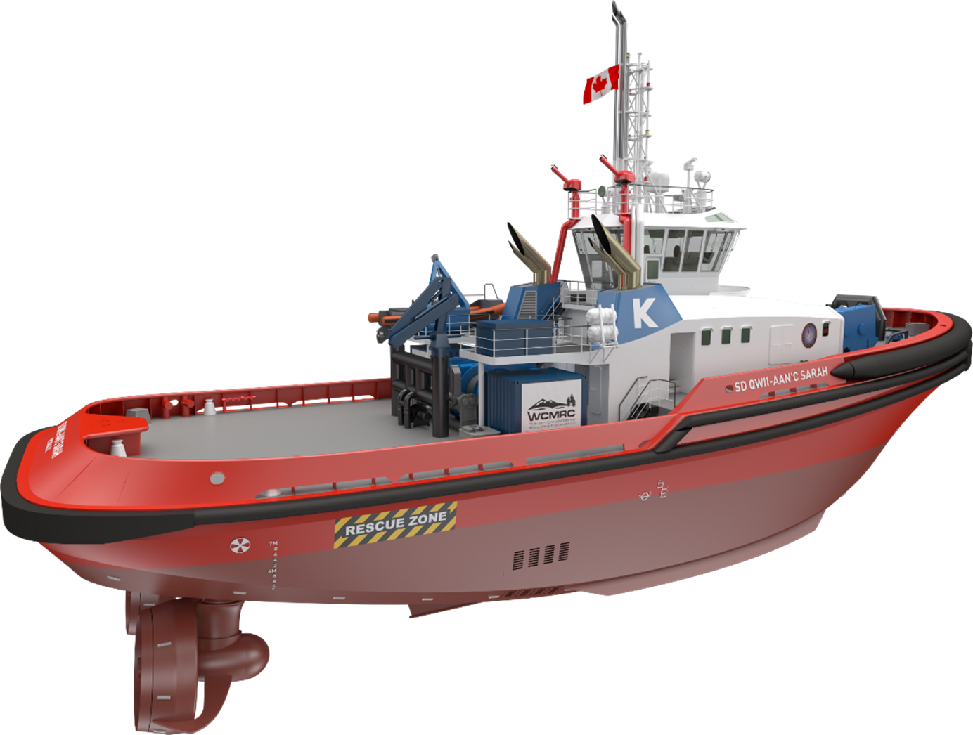 Kotug Canada to build two high bollard pull methanol fuelled escort