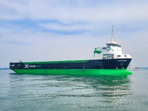 AtoB@C Shipping takes delivery of electric plug-in hybrid vessel