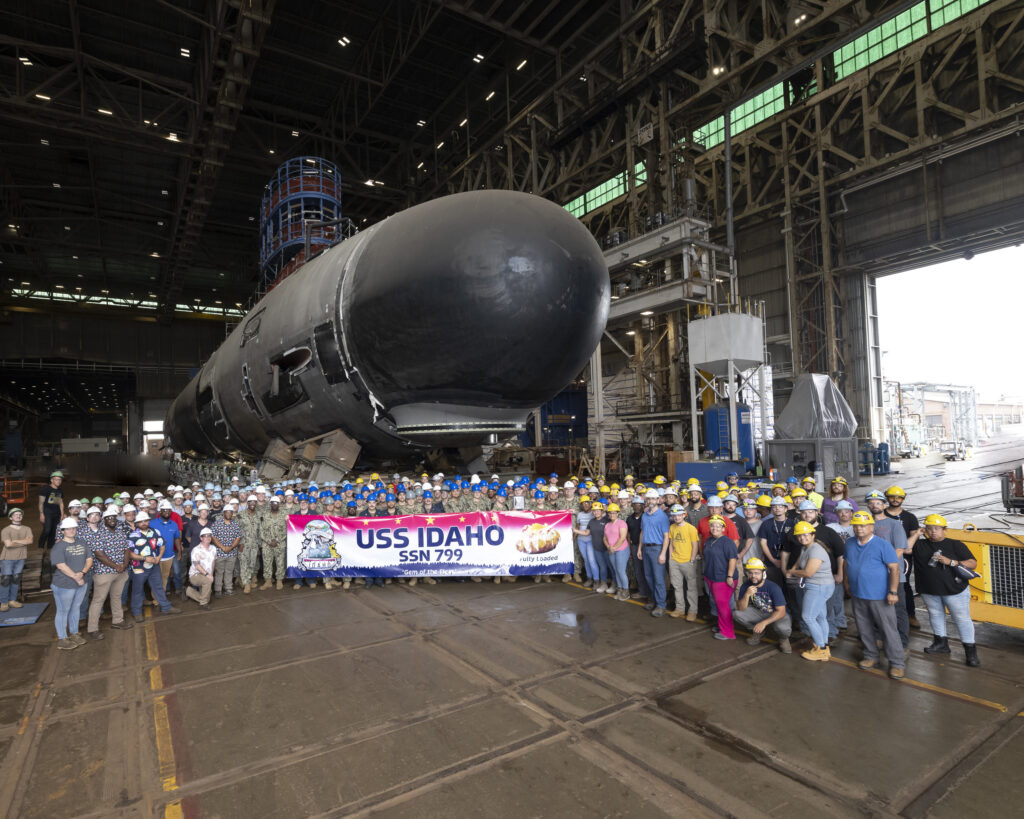 General Dynamics Electric Boat christens nuclearpowered submarine