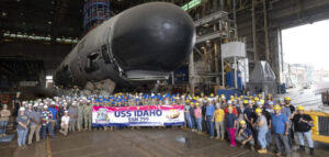 General Dynamics Electric Boat christens nuclear-powered submarine