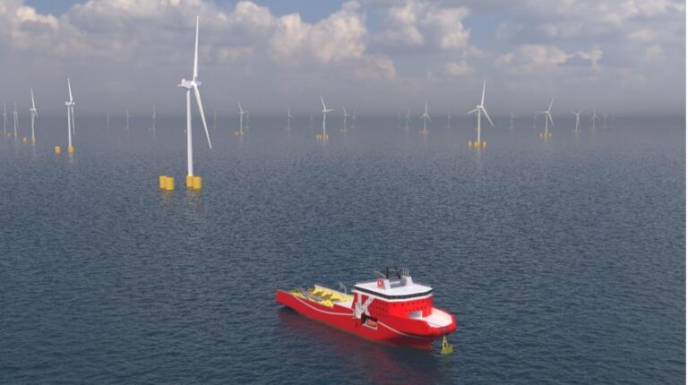 ClassNK approves K Line Wind Service’s floating offshore windfarm support vessel concept