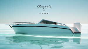 Magonis and Flux Marine partner to release smart boat with 40kW motor