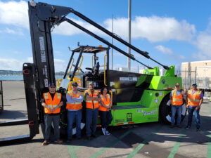 SSA Marine introduces zero-emissions cargo equipment at San Diego’s marine terminal