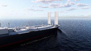Mitsui OSK Lines and Hanwha Ocean receive AIP for wind-assisted LNG carrier
