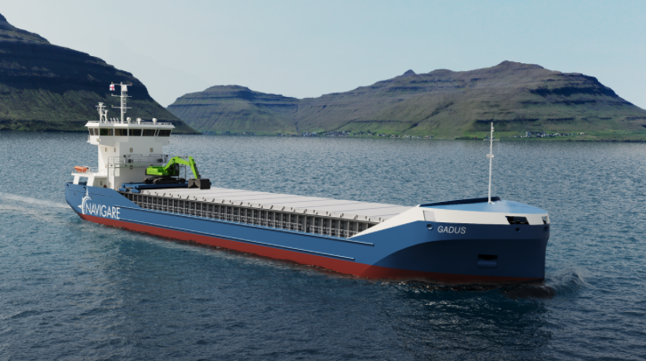 Thecla Bodewes Shipyards lays keel for 5,600dwt diesel-electric dry cargo vessel Thecla Bodewes Shipyards has completed the keel laying ceremony of Navigare Shipping’s Hav Leiti, the first of four vessels in the Gadus series of 5600dwt dry cargo vessels.