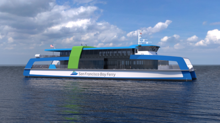 San Francisco Bay Ferry has awarded a contract to Ice Floe, doing business as Nichols Brothers Boat Builders (NBBB), to design and construct two 400-passenger battery-electric ferries as part of the agency’s Rapid Electric Emission Free (REEF) Ferry Program.