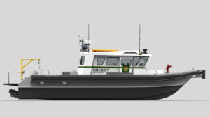 Moose Boats to build diesel-electric hybrid patrol boat for Washington state sheriff’s office