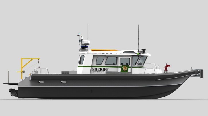 Moose Boats to build diesel-electric hybrid patrol boat for Washington state sheriff’s office The King County Sheriff’s Office Marine Division in Seattle, Washington, has selected aluminum vessel builder Moose Boats to build a custom diesel-electric hybrid patrol boat.