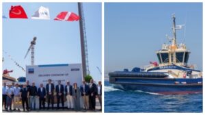 Sanmar delivers Svitzer’s first fully electric emission-free tug