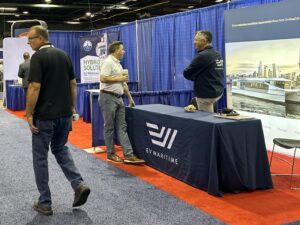 EV Maritime exhibits at Electric & Hybrid Marine Expo North America.