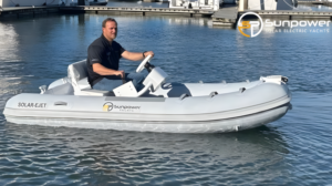 First fully solar-charged e-JET tender launched by Sunpower