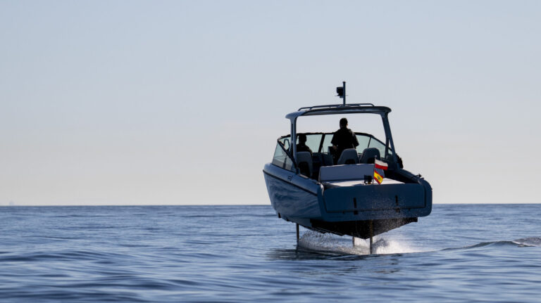 Candela demonstrates the potential of hydrofoiling across the Strait of Gibraltar