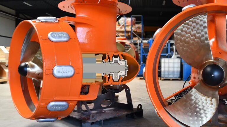 Damen enhances electric pod propulsion in partnership with AAAPropulsion Damen enhances electric pod propulsion in partnership with AAAPropulsion.