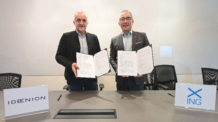 Xing Mobility and Ideenion form EV battery alliance Royce YC Hong, founder and CEO, Xing Mobility (left) and Mirko Konta, CEO, Ideenion.