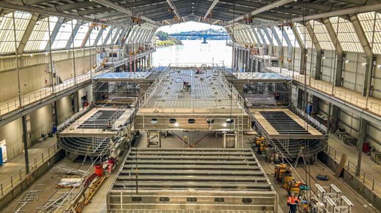 Incat to manufacture third battery-electric high-speed ferry for Molsinjen Incat to manufacture third battery-electric high-speed ferry for Molsinjen.